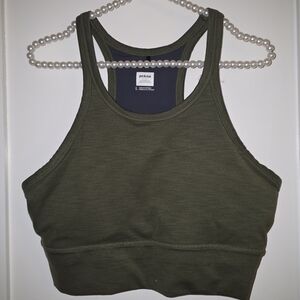 Prana Olive Green Sports Becksa Bra